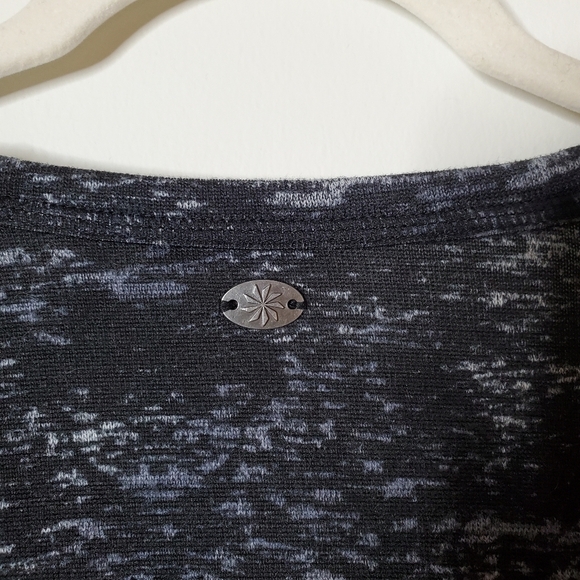 Athleta No Sweatin It Sharkbite Spacedye Sweater - Picture 8 of 12